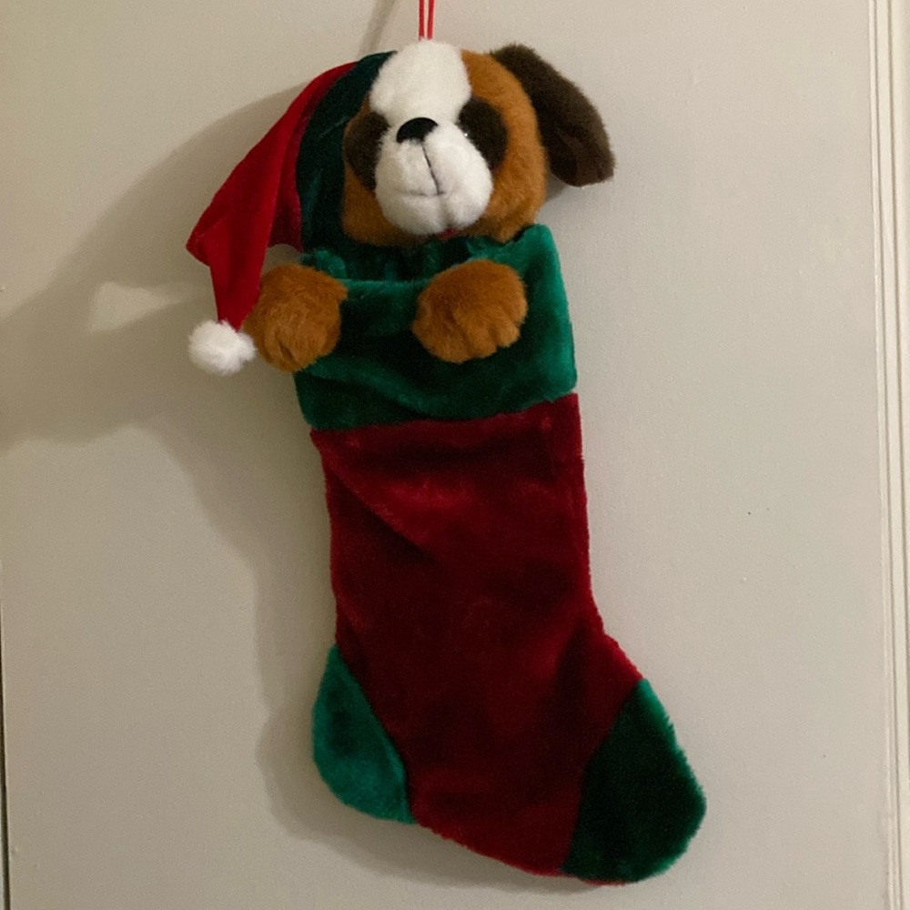 3-D PUPPY STOCKING